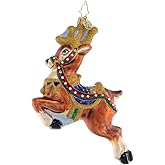 Christopher Radko Hand-Crafted European Glass Christmas Tree Decorative Ornament, Take to The Skies