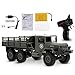 Goolsky WPL B-16 1/16 2.4G 2CH 6WD Military Truck RC Off-road Crawler Army Car Electric Vehicle With Light RTR Children Gift Kids Toy