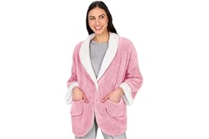 The Lakeside Collection Women's Fleece Reversible Jacket