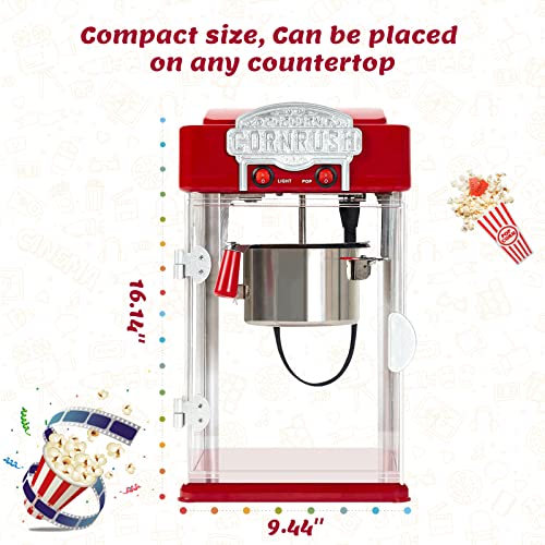 Popcorn Popper Machine4 OZ Vintage Professional Popcorn Maker Theater