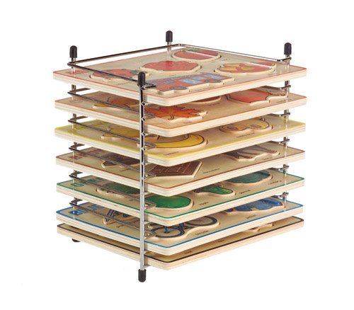 puzzle rack for chunky puzzles