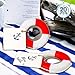 AerWo 20pcs Nautical Baby Shower Favors, Life Saver Bottle Opener for Beach Wedding Favors with Anchor Logo Tag Card, Nautical Baby Shower Birthday Party Gifts for Guest
