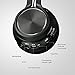 Bluetooth Headphones Wireless Headset Over Ear – Foldable Hi-Fi Stereo Headset with Built-in Mic, Comfortable Earpads, 15Hours Playtime, for Cellphones/ TV/ Computer/ Travel/ Work, Blackthumb 4