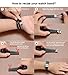 somoder for Fitbit Charge 2 Bands, Handmade Vintage Fashion Alloy Leather Bracelet for Fitbit Charge 2, Adjustable Size 5.5