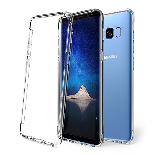 Galaxy s8 plus case, otium crystal clear shock absorption bumper …