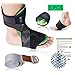 Plantar Fasciitis Night Splint Kit - 5pcs- Adjustable Foot Dorsal Night Splint, Cushioned Arch Supports, Stretching Strap, Spiky Massage Ball & Instruction Manual- Fast Foot & Heel Pain Relief