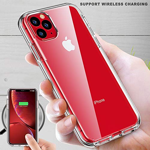 image for COOLQO Compatible for iPhone 11 Pro Max Case, with [2 x Tempered Glass