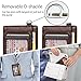 FurArt Slim Wallet with RFID Blocking -Minimalist Front Pocket Wallet for Men&Women with Removable D-Shackle