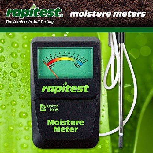 Amazon Com Luster Leaf 1820 Rapitest Soil Moisture Meter Soil Testers Garden Outdoor
