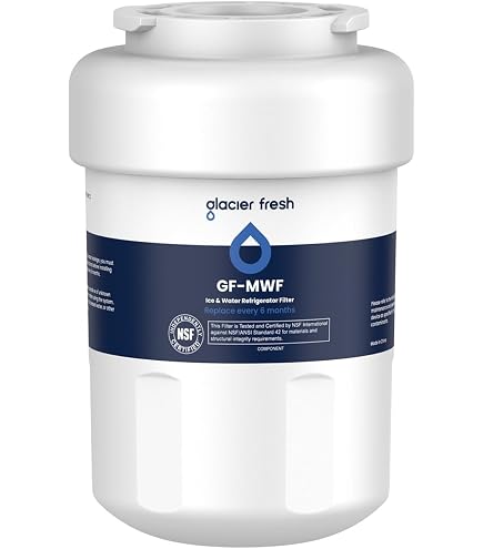 Pack De 4 Filtros De Agua Waterdrop Para Refrigeradores GE® Smart Water MWF | Elimina Cloro Y Olores | Bloque De Carbón