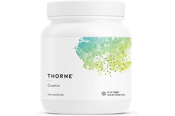 THORNE Creatine - Micronized Creatine Monohydrate Powder - Support for Muscles & Cognitive Function* - for Women & Men - Unfl