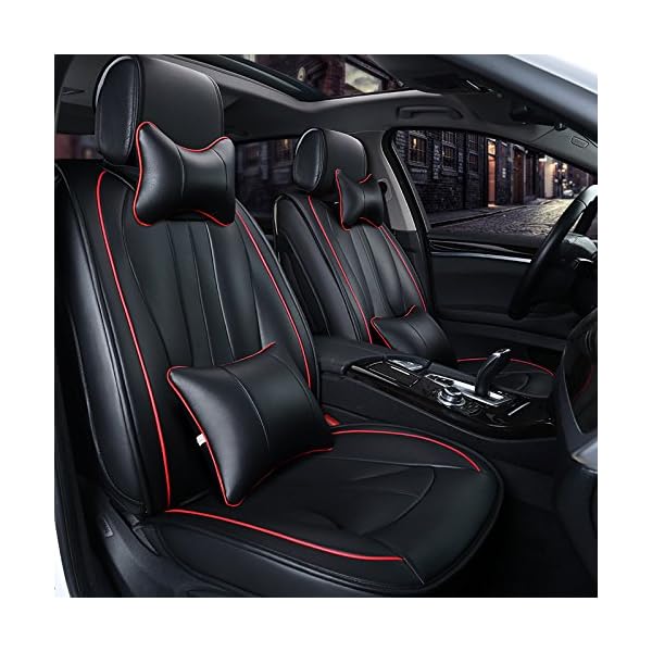 YZL-PU-Leather-Car-Seat-Cover-Cushions-Front-Rear-Full-Set-11-pcs-Suitable-for-year-round-use