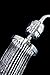 Shower Filter - Universal Shower Head Water Filter, Water Softener System with Carbon Water Filter Cartridge, Designed to Remove Chlorine, Fluoride and Lead from Your Shower (Chrome)
