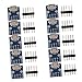 MagiDeal 10pcs Female Micro USB to DIP 5-Pin Pinboard 2.54mm Micro USB Type