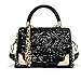 Women Bag, Gillberry Women Sequin Leopard Messenger Cross Shoulder Bag Handbag HandBag (Black)
