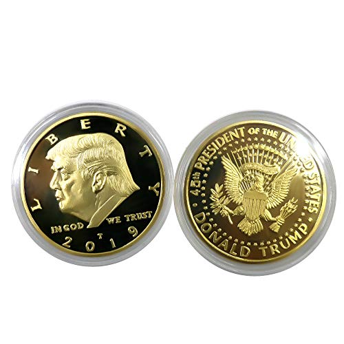 1 President+Donald+Plated+Commemorative+Novelty