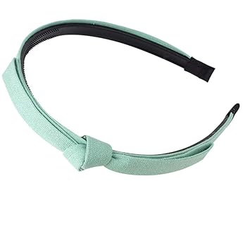 Amazon Com Bukezh Simple Sweet Cute Women Hairband Pure Color