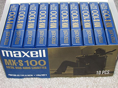 Maxell MX 110 Type IV Metal Audio Cassette Tape
