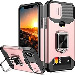 Nvollnoe for iPhone XR Case with Sliding Camera