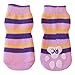 RC Pet Products Pawks Dog Socks, Large, Pink Stripes