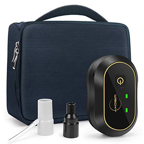 CPAP Cleaner and Sanitizer Bundle Includes Sanitizing Bag, Wiscky Portable and Rechargeable Mask Tube Cleaner Compatible Heated Hose Adapter, Air Mini Adapter - Thumbnail 7