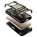 Galaxy Luna Case (4G LTE) / Express 3 / Amp 2 w/[Tempered Glass Screen Protector], NageBee [Heavy Duty] Armor Shockproof [Belt Clip] Holster [Kickstand] Combo Case for Samsung Galaxy J1 2016 -Camo