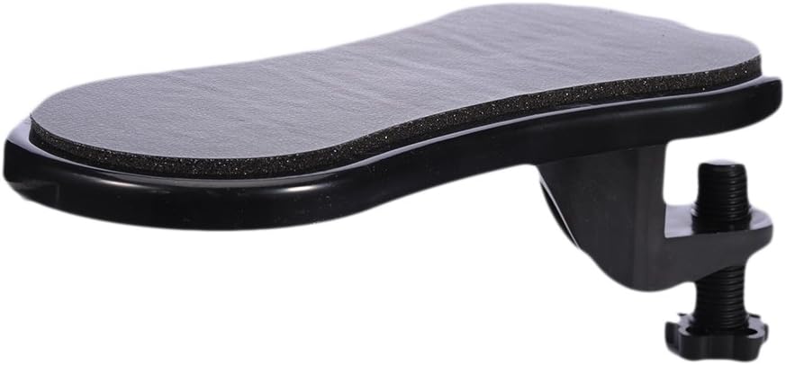 Computer Desk Extender, Arm Wrist Rest Support, Computer Arm Support for Comfortable Computer Work(Black)