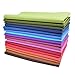 iNee Autumn Fall Solids Fat Quarters Fabric Bundles, Quilting Fabric for Sewing Crafting, 18 x 22 inches, (Fall Solids)