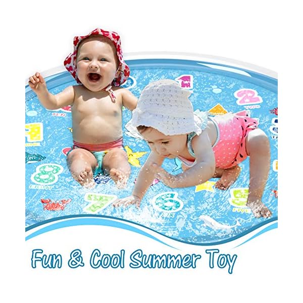 jasonwell sprinkle and splash play mat