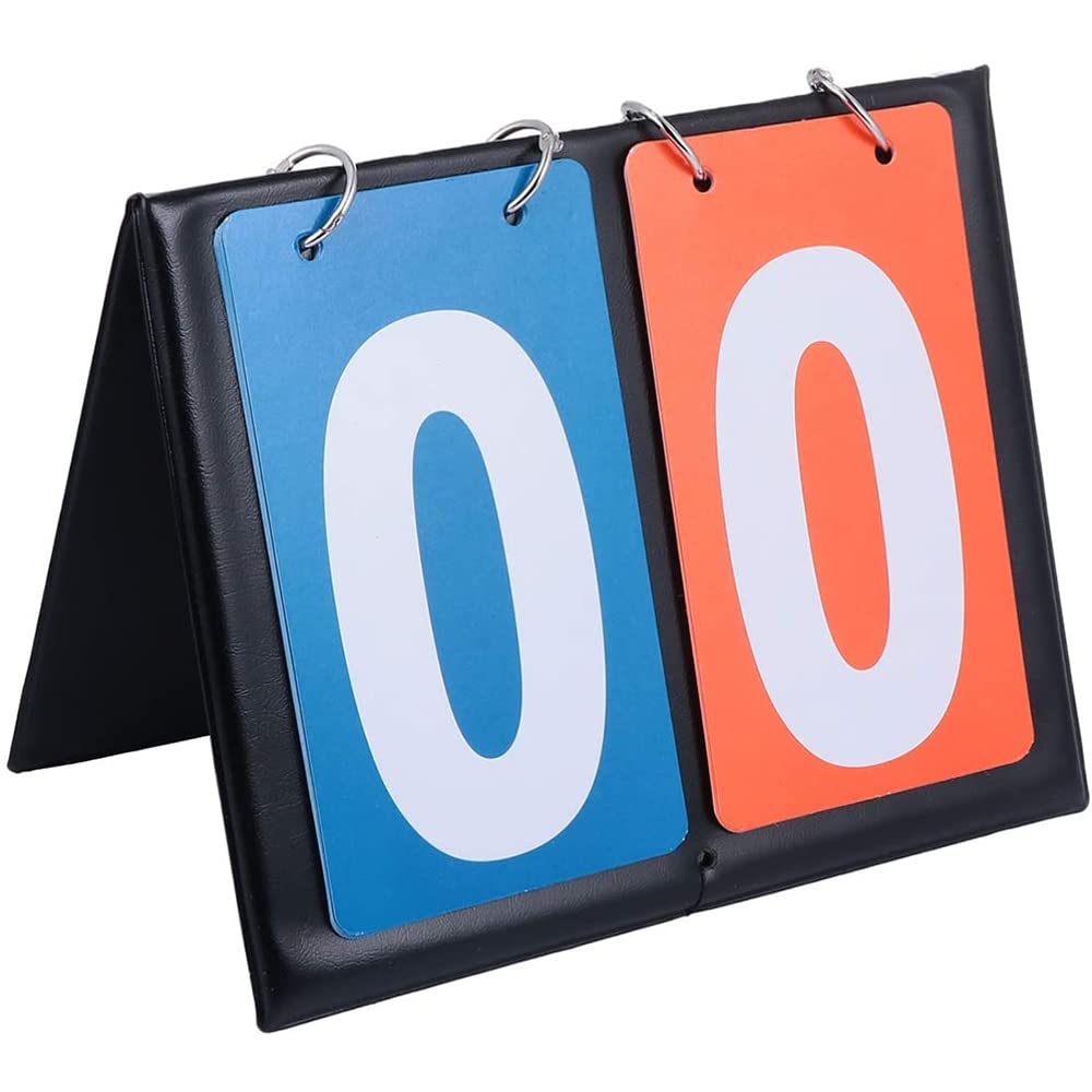 Tiardey 2PCS Two-Color Scoreboard,for Sports Match Daily Use Outdoor Outside(Two-Digital)