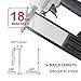 PowRyte 18 Gauge Air Brad Nailer with 15pc Starter Kit, 3/8-inch to 2-inch, Tool-Free Jam Release Mechanism