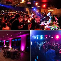Missyee 18 RGB LED DJ Stage Uplight -DMX Control