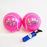 Le Petit Tennis - My First Tennis Ball - Pack of 2 PINK Balls + Pump (6