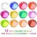 AUNOOL DIY Slime Kit Supplies for Kids Clear Crunchy Slime Kit for Girls, Include Colorful Slime Foam Beads Glitter Fruit Slices and Fishbowl Beads
