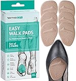 Ball of Foot Cushions High Heels - 3 Pairs (6 Pieces) - Soft Gel Insole Metatarsal Pads Shoe Inserts - Mortons Neuroma Callus Metatarsal Foot Pain Relief Bunion Forefoot Cushioning