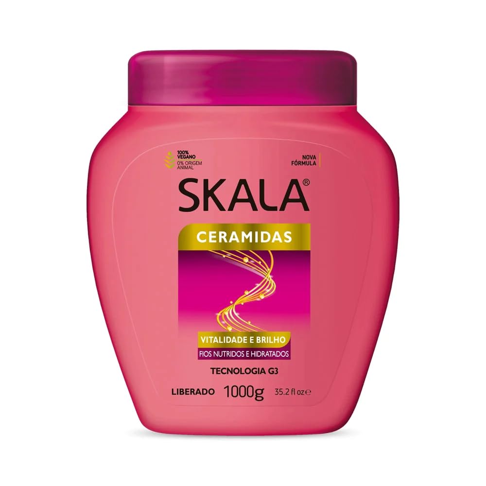 Strengthens & Repairs Hair - Ceramides Conditioner - Skala - 1000ml - Ceramide-Enriched Formula