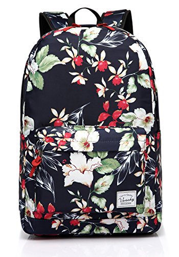 Backpack for girls,Fashion Floral College Student School Backpack by Vaschy