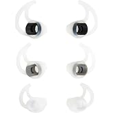 WKYMY Silicone Earbud Replacement Tips Earbud Covers Compatible with Bose SoundSport Freestyle IE2 IE3 Headphone Ear Tips Rubber Tips 3 Pairs S M L