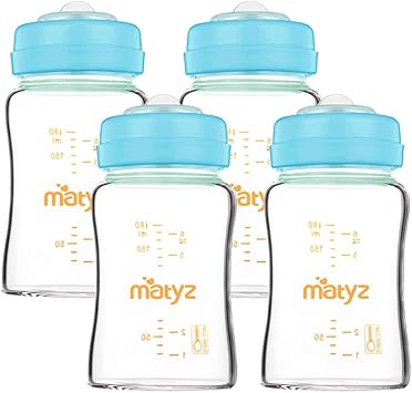 glass breastmilk storage bottles