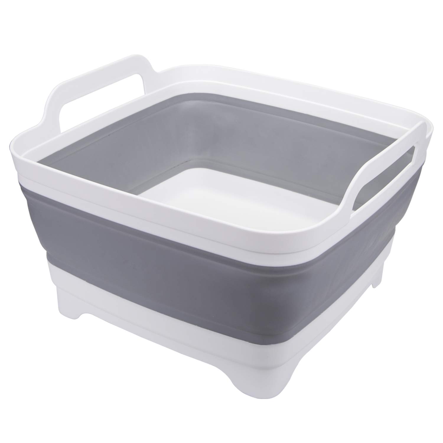 Buy Suwimut 2 Pack Collapsible Wash Basin with Drain Plug Carry Handles