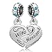 JMQJewelry Heart Wife Love Husband March Valentine's Day Charms For Bracelets