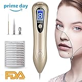 Mole Removal Pen, Beyond [2018 Newest] Portable 8 Strength Levels Skin Tag Remover Tool with LCD Display Professional USB Rechargeable Beauty Pen for Freckle Nevus Warts Age Spot Tattoo