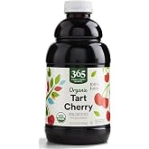 365 by Whole Foods Market, Organic Tart Cherry Juice, No Sugar Added, 32 Fl Oz