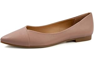 FUNKYMONKEY Women's Classic Ballet Flats Casual Comfort Slip On Flats Shoes