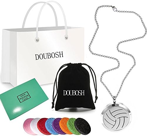 DOUBOSH Stainless Steel Twist Screw Locket Necklace Aromatherapy Essential Oil Diffuser Locket (NY-XX-05)