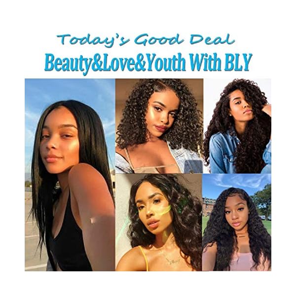 BLY 8A Brazilian Virgin Loose Deep Wave 3 Bundles Human Hair  display picture 1