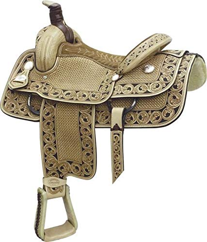 Billy Cook Saddlery Motes Accent Roper Saddle 15