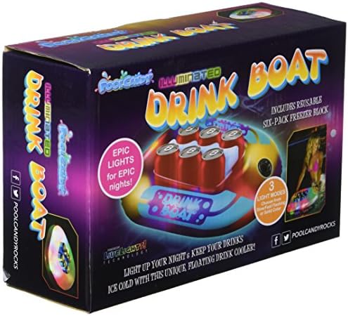 Pool Candy Illuminated Drink Boat