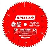 Diabo by Freud D1060X 10" x 60 Tooth Fine Finish Saw Blade