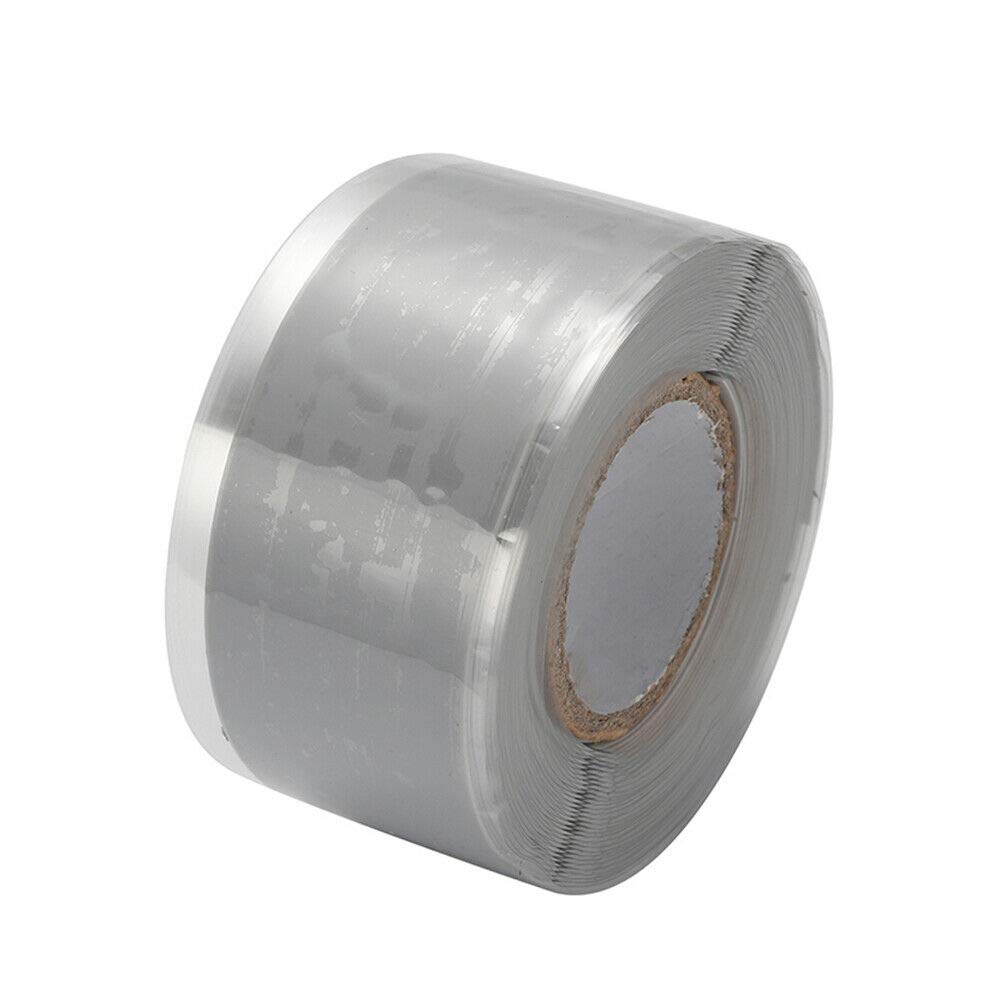 B07QRN6SNK BE-TOOL Insulation Tape, Silicone Fusing Pipe Plumbers 25mmx3m Tape Electrition Waterproof Repair Sealing